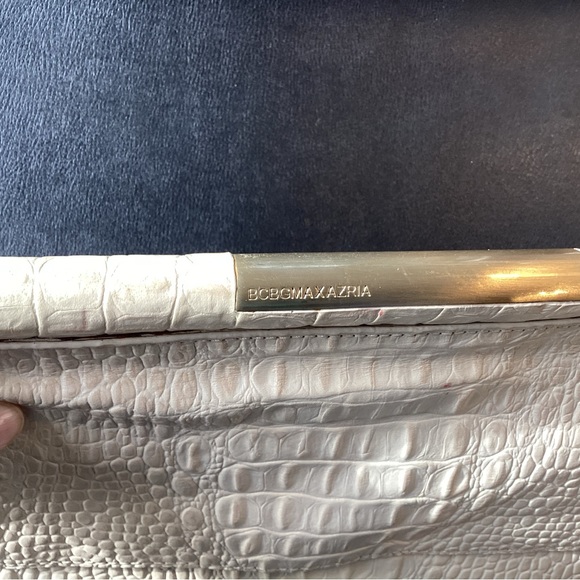 BCBGMaxAzaria Leather Clutch - Picture 2 of 4